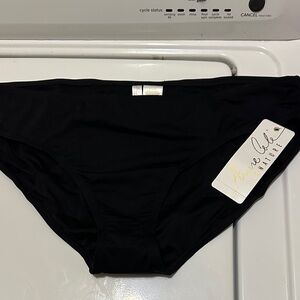 Anne Cole Signature Black Swim Bottom